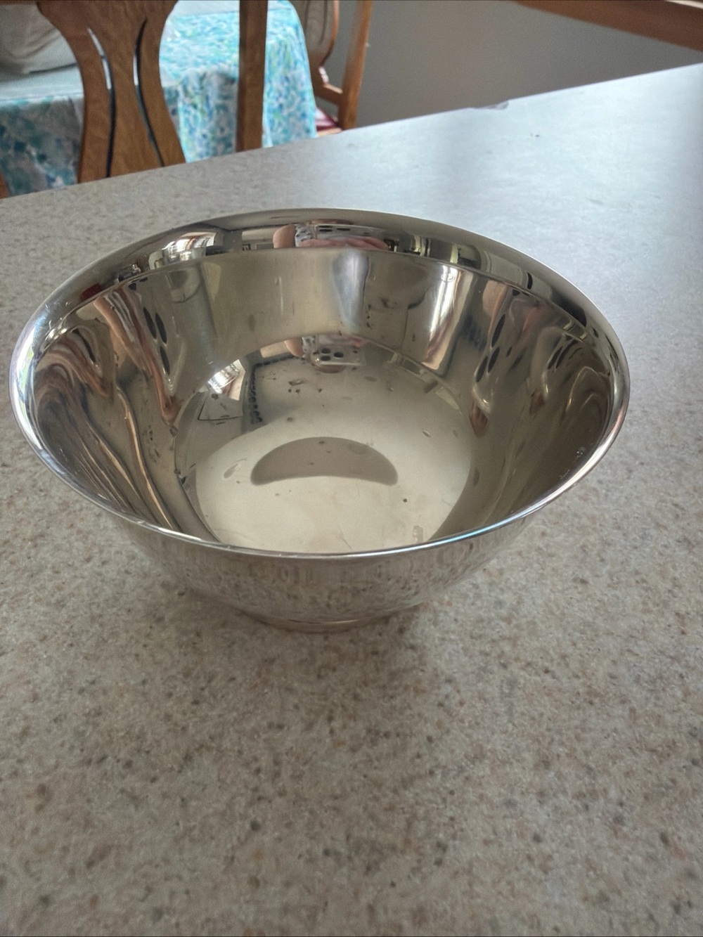 Vintage Silver Plate Paul Revere Serving Bowl small 3.78 inches - Picture 2 of 11